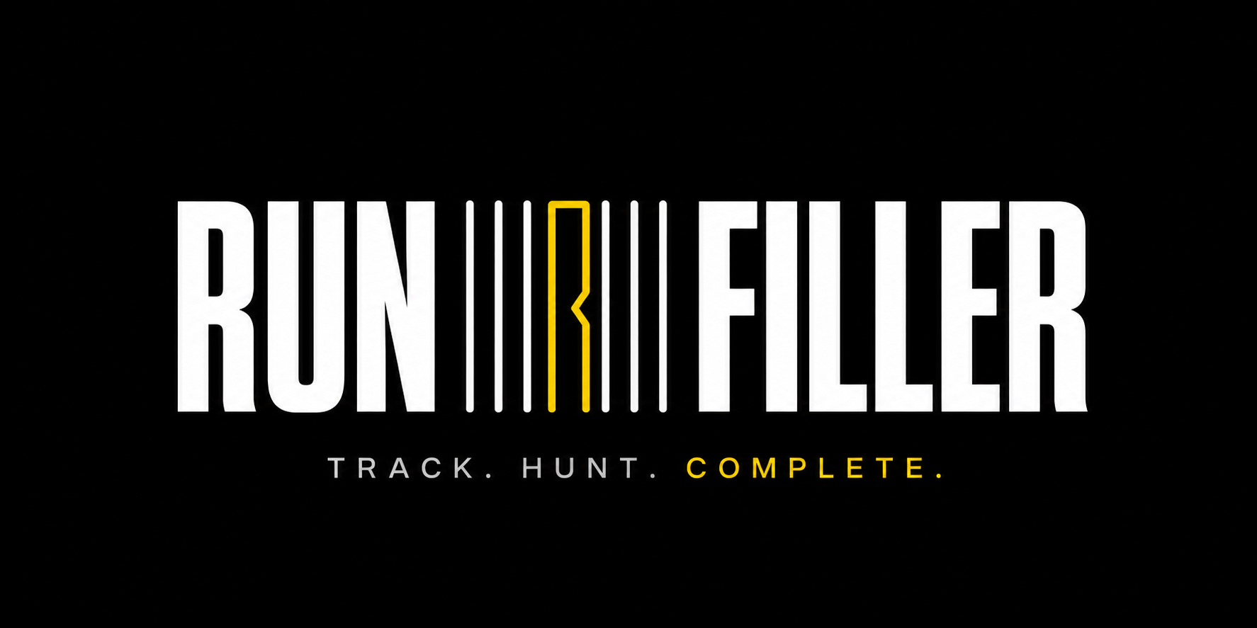 RunFiller — Track. Hunt. Complete.